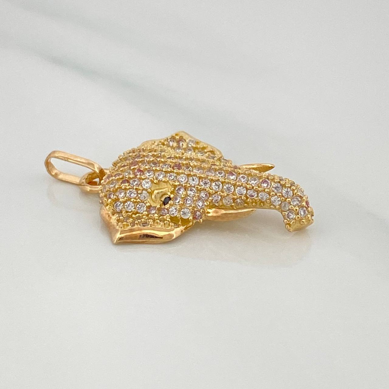 Dije Elefante 3 g / 3 cm Oro Amarillo 18K