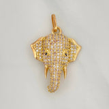 Dije Elefante 3 g / 3 cm Oro Amarillo 18K