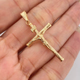 Dije Cruz Cristo 1.4 g / 4.4 cm Oro Amarillo 18K