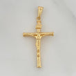 Dije Cruz Cristo 1.4 g / 4.4 cm Oro Amarillo 18K