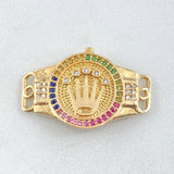 Herraje Corona 3gr / 2.7cm / Oro Amarillo 18K ©