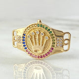 Herraje Corona 3gr / 2.7cm / Oro Amarillo 18K ©