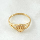 Anillo Corona 2.55gr / T6 / Oro Amarillo 18K ©