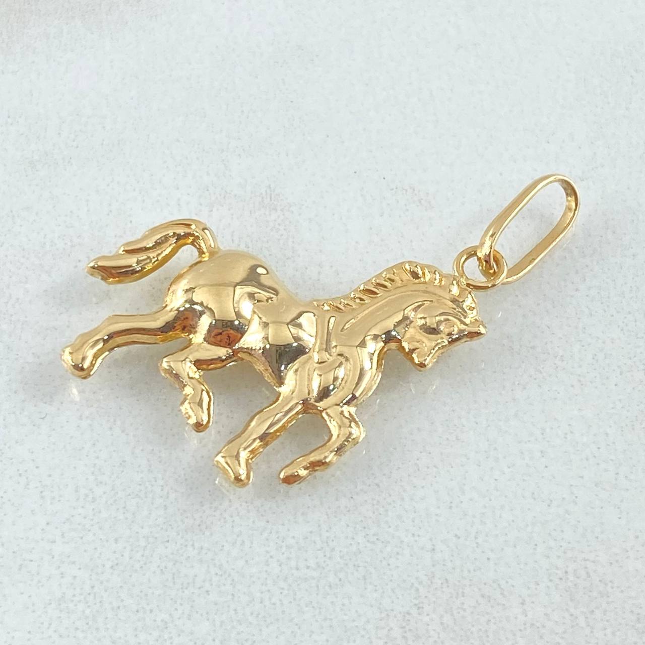 Dije Caballo 1.7gr / 3.2cm / Oro Amarillo 18K