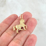 Dije Caballo 1.7gr / 3.2cm / Oro Amarillo 18K