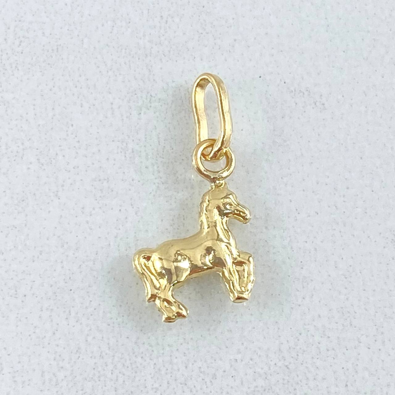 Dije Caballo 0.5gr / 1.8cm / Oro Amarillo 18K