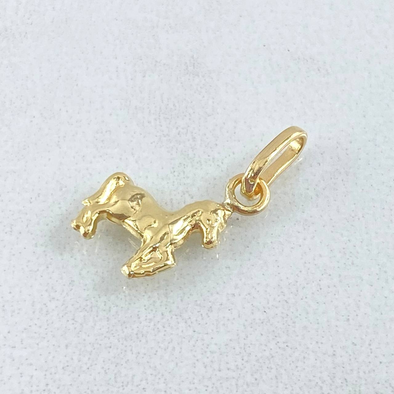 Dije Caballo 0.55gr / 1.8cm / Oro Amarillo 18K