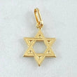 Dije Estrella De David 1gr / 2.5cm / Oro Amarillo 18K