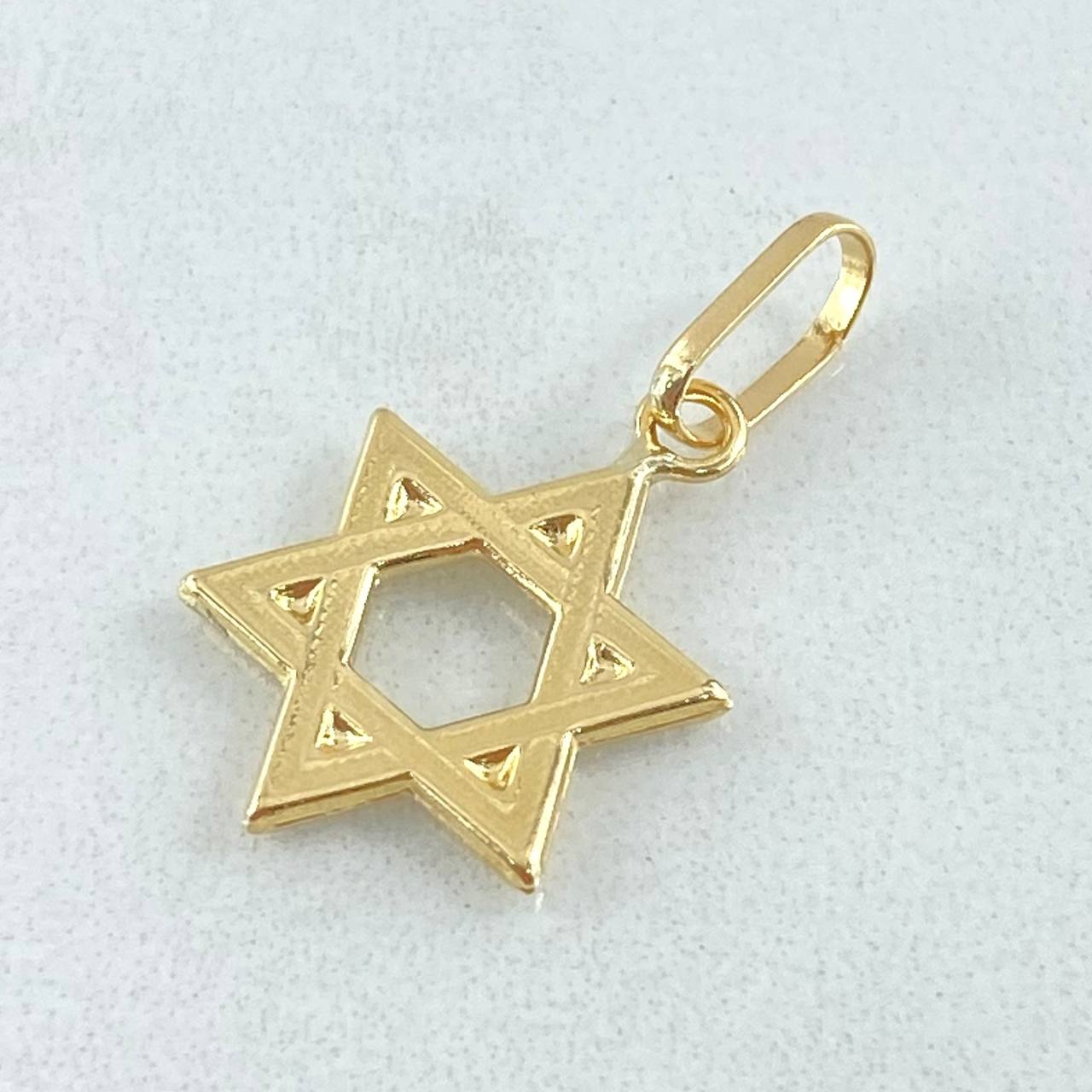 Dije Estrella De David 1gr / 2.5cm / Oro Amarillo 18K