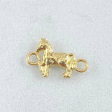 Herraje Caballo 0.45gr / 1.5cm / Oro Amarillo 18K
