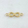 Herraje Infinito 0.5gr / 1.9cm / Oro Amarillo 18K