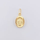 Dije Milagrosa 0.85gr / 2.2cm / Oro Amarillo 18K *