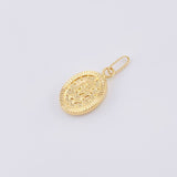 Dije Milagrosa 0.85gr / 2.2cm / Oro Amarillo 18K *