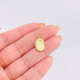 Dije Milagrosa 0.85gr / 2.2cm / Oro Amarillo 18K *