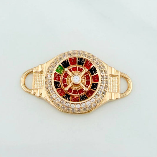 Herraje Ruleta 3.9 g / 3 cm Oro Amarillo 18K
