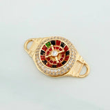 Herraje Ruleta 3.9 g / 3 cm Oro Amarillo 18K
