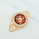 Herraje Ruleta 3.9 g / 3 cm Oro Amarillo 18K