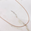 Cadena Aro Seguido 1.8gr / 45cm / 0.7mm Oro Rosa +3 18K &