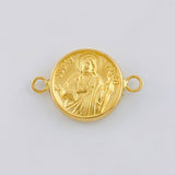 Herraje San Judas 0.9 g / 2 cm Oro Amarillo 18K