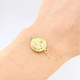 Herraje San Judas Tadeo 0.9 g / 2 cm Oro Amarillo 18K