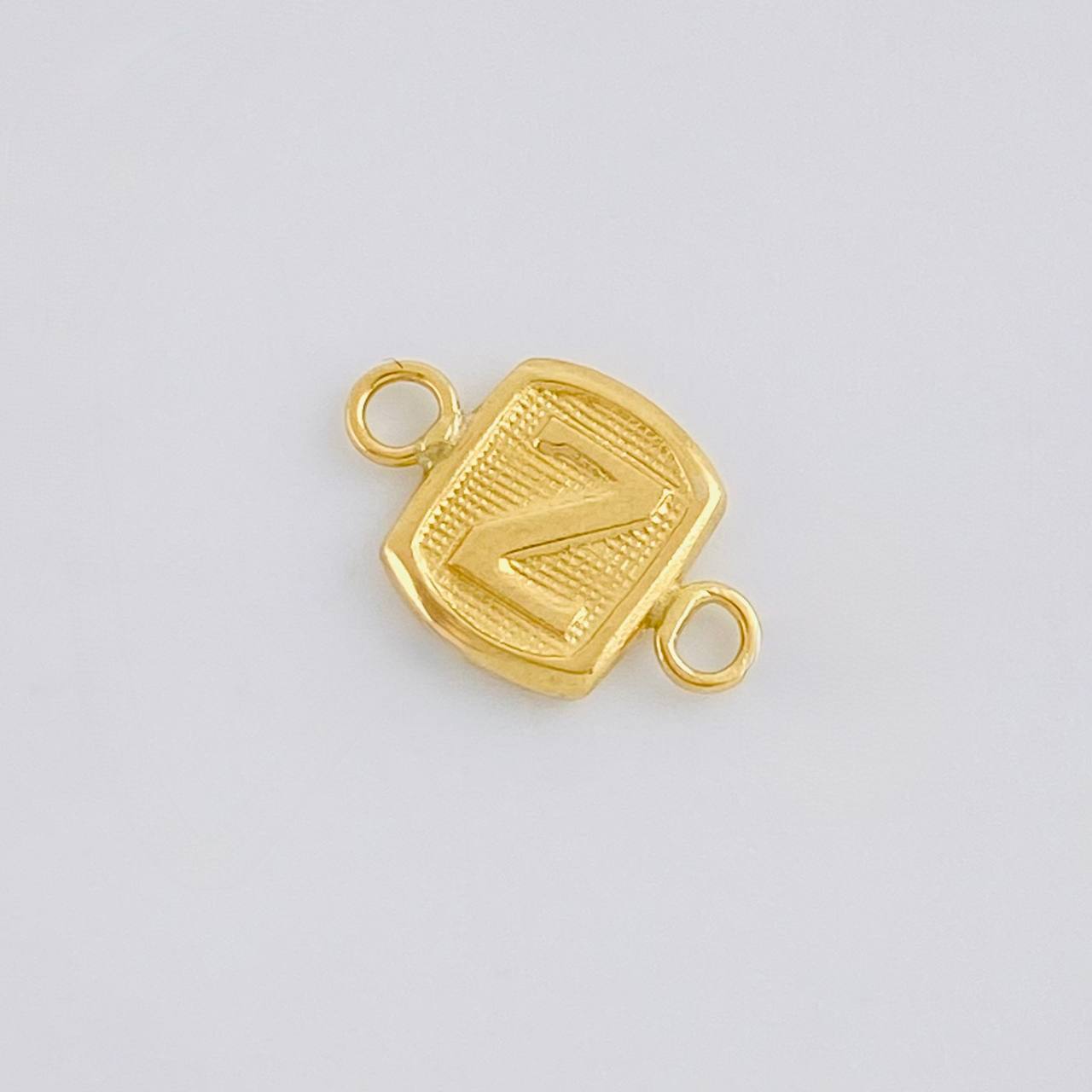 Herraje Letra Z 0.3 g / 1.2 cm Oro Amarillo 18K