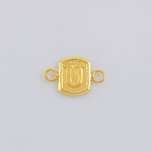 Herraje Letra U 0.3 g / 1.2 cm Oro Amarillo 18K