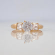 Anillo Solitario 1.45 g / T7 1/2 Oro Amarillo 18K