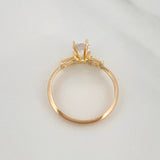 Anillo Solitario 1.45 g / T7 1/2 Oro Amarillo 18K