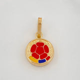 Dije Escudo Seleccion 0.65 g / 1.5 cm Oro Amarillo 18K