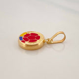 Dije Escudo Seleccion 0.65 g / 1.5 cm Oro Amarillo 18K