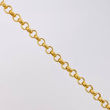 Cadena Roll On 10gr / 70.5cm / 3mm Oro Amarillo 18K