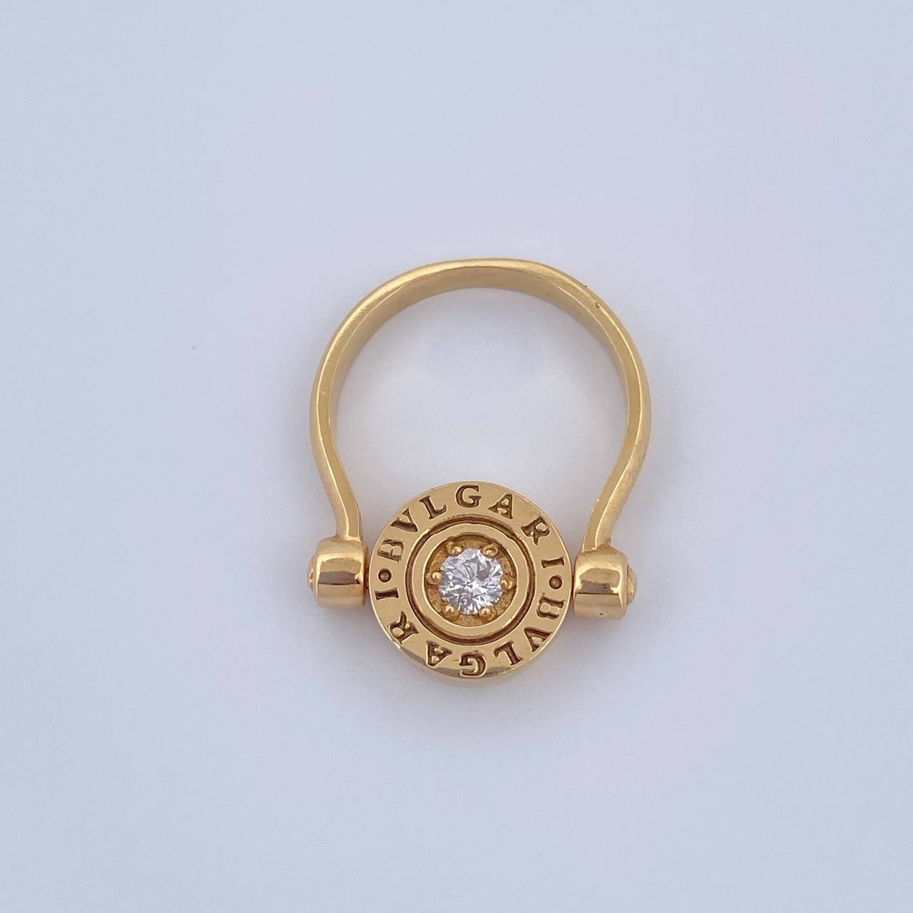 Anillo BV 6.9gr / T6 3/4 / Diamante 20pts Oro Amarillo (Joya) &