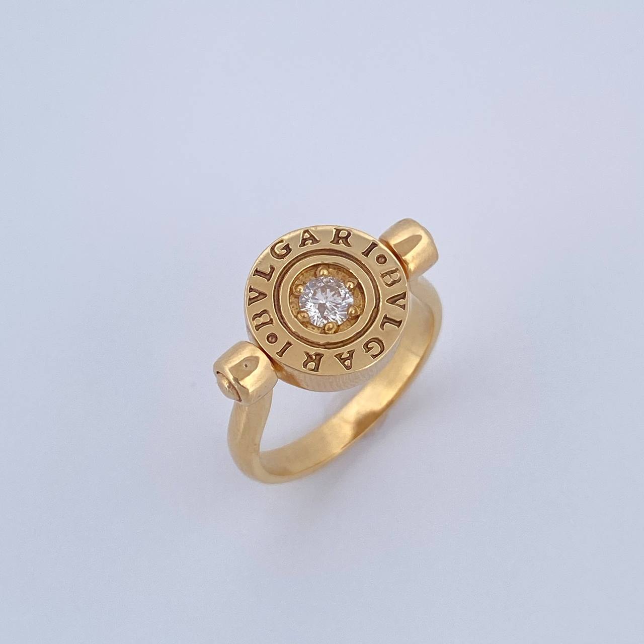 Anillo BV 6.9gr / T6 3/4 / Diamante 20pts Oro Amarillo (Joya) &