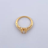 Anillo Solitario 2.85gr / T5 / Diamante 40pts Oro Amarillo (Joya) &