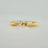 Candongas Vick 1.4gr / 1.8cm / Oro Amarillo 18K &