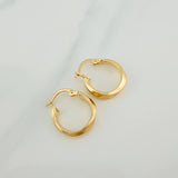 Candongas Vick 1.4gr / 1.8cm / Oro Amarillo 18K &