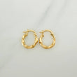 Candongas Kari 0.9gr / 1.5cm / Oro Amarillo 18K &