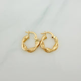 Candongas Bella 1.45gr / 1.8cm / Oro Amarillo 18K %