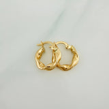 Candongas Bella 1.45gr / 1.5cm / Oro Amarillo 18K &