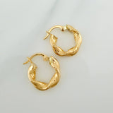 Candongas Bella 1.45gr / 1.5cm / Oro Amarillo 18K &