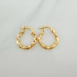 Candongas Yudi 1gr / 1.5cm / Oro Amarillo 18K &