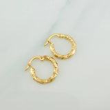 Candongas Yudi 1gr / 1.6cm / Oro Amarillo 18K %
