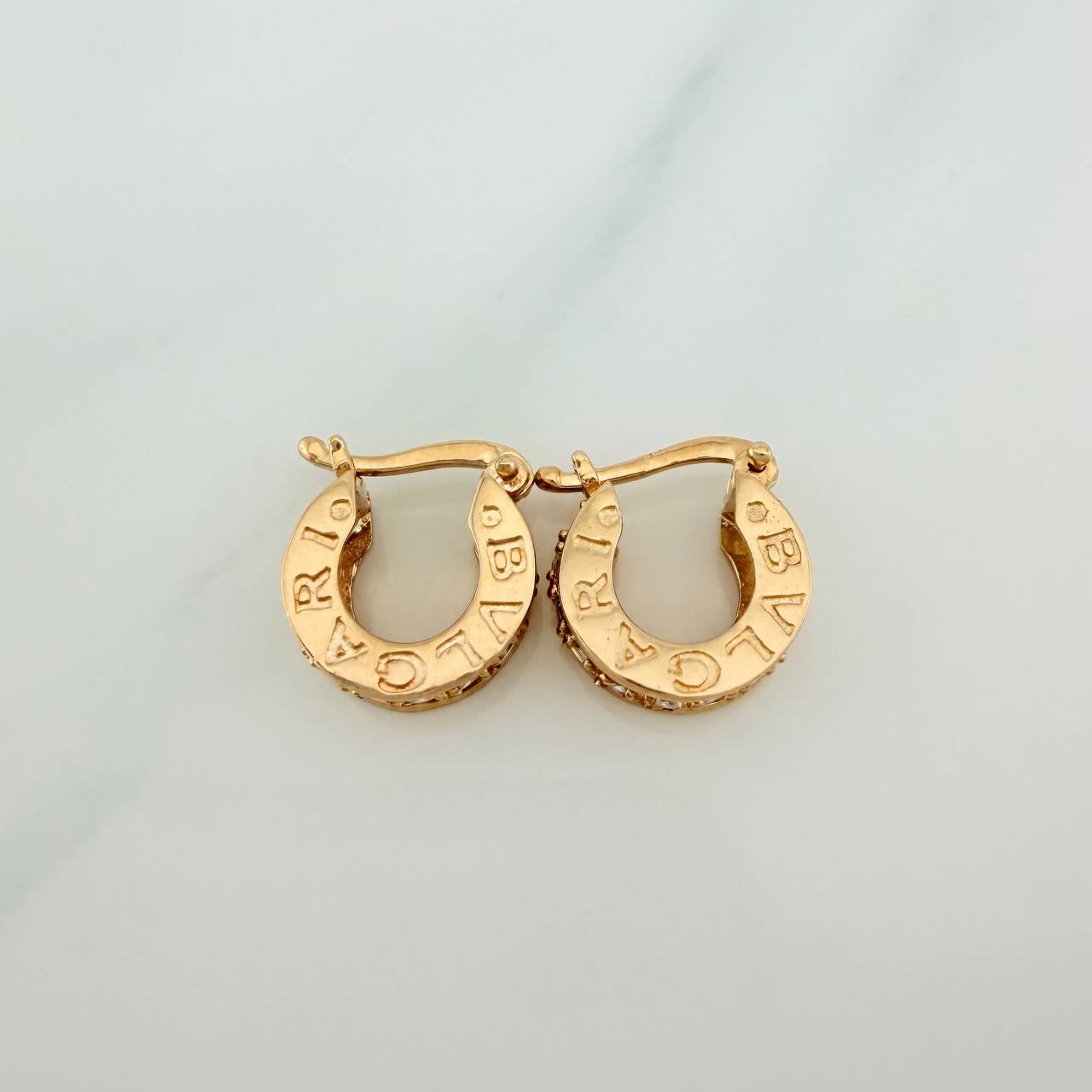 Candongas Linea BV 4.65gr / 1.3cm / Oro Amarillo 18K