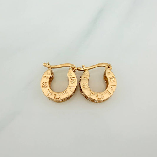 Candongas Linea BV 4.55gr / 1.4cm / Oro Amarillo 18K