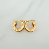 Candongas Linea BV 4.55gr / 1.4cm / Oro Amarillo 18K