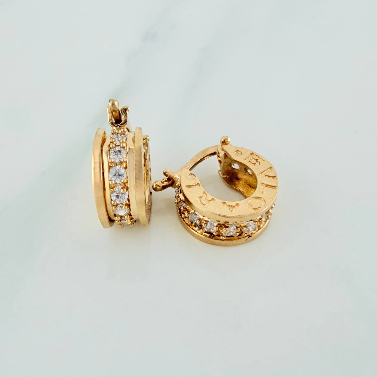 Candongas Linea BV 4.65gr / 1.3cm / Oro Amarillo 18K