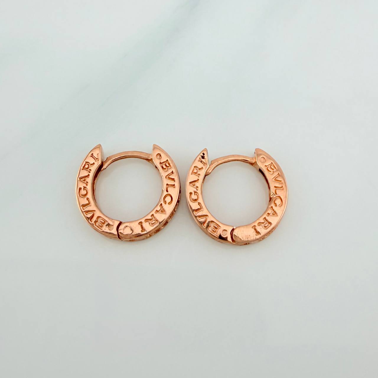 Candongas Linea BV 2.5gr / 1cm / Oro Rosa 18K %