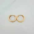 Candongas Carril 1.45gr / 1.2cm / Oro Amarillo 18K %