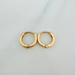 Candongas Carril 1.4gr / 1cm / Oro Amarillo 18K %