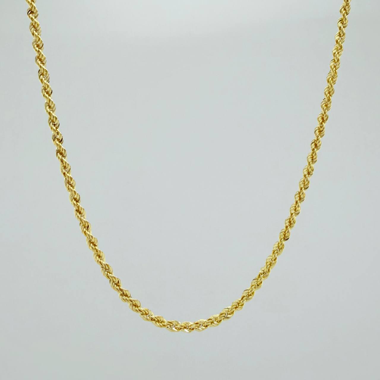 Cadena Lazo  2.9gr / 50cm / 2mm Oro Amarillo +3$